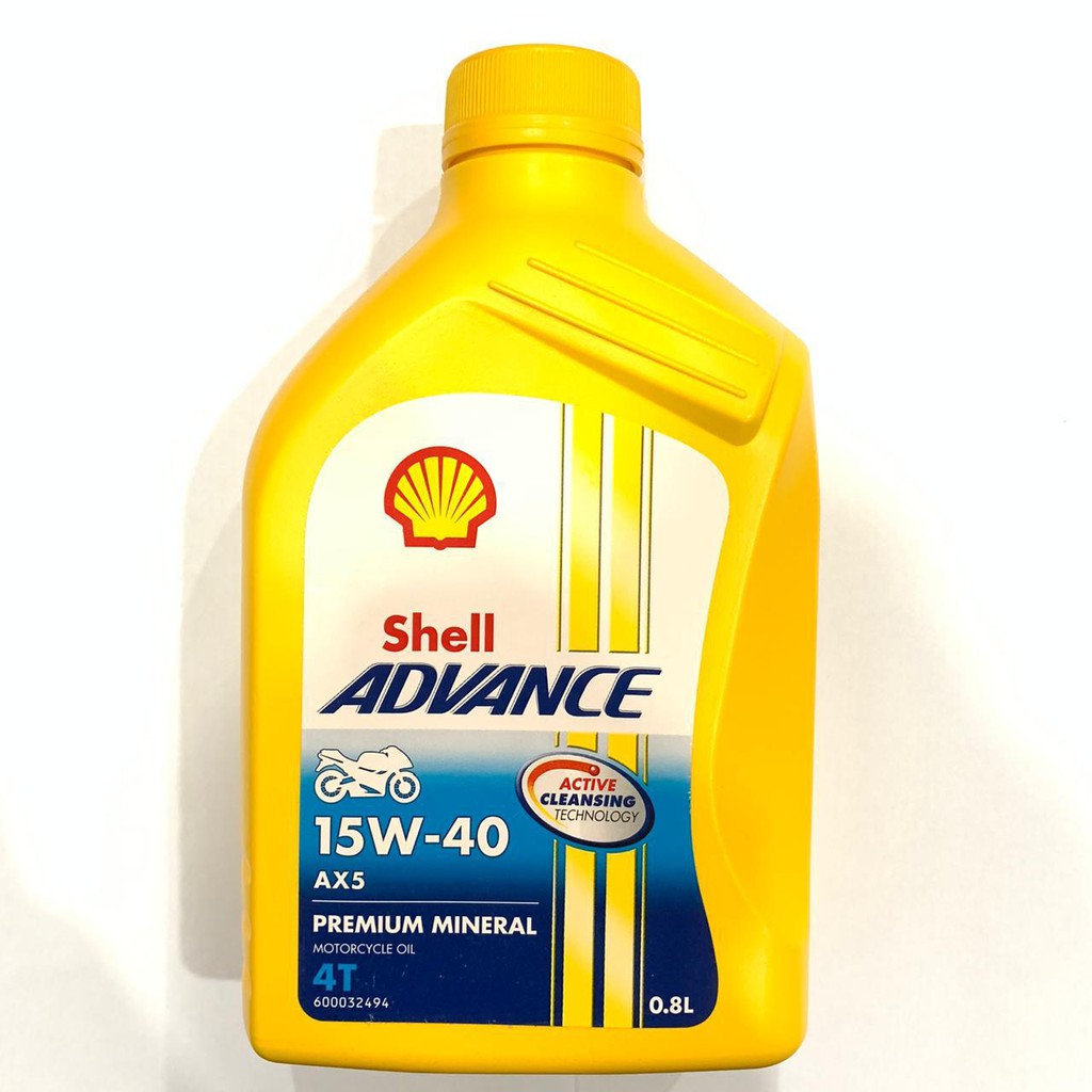 SHELL ADVANCE 4T AX5 15W40 (20X 500ML)